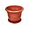 Горшок для растений 30л с поддоном Пластик *10 Горшок для растений 30л с поддоном Пластик *10