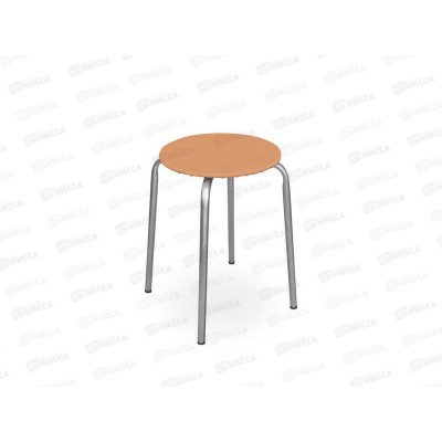 Табурет &quotЭконом&quot на 4-х опорах (круглое сиденье ДСП) ТБ1/ТБ3 *10