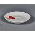 Блюдце чайное 150мм фарфор 291 Алый мак 5С0034 *20