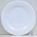 Тарелка стеклокерамика белая 10" №NRР100W *6/36
