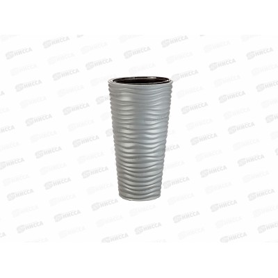 Кашпо ДЮНА 9/42л со вставкой Серый М3402 *1 Кашпо ДЮНА 9/42л со вставкой Серый М3402 *1