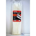 Хомут нейлоновый Тройной замок 350*4.8мм 100шт белый Rexant, 67-0350 *10 Хомут нейлоновый Тройной замок 350*4.8мм 100шт белый Rexant, 67-0350 *10