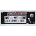 Синтезатор ZYB-В0979-2 с микрофоном, 49клавиш, в коробке  гб *6