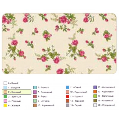 Клеенка на нетканой  основе Колорит Арт.521-2 25м Клеенка на нетканой  основе Колорит Арт.521-2 25м