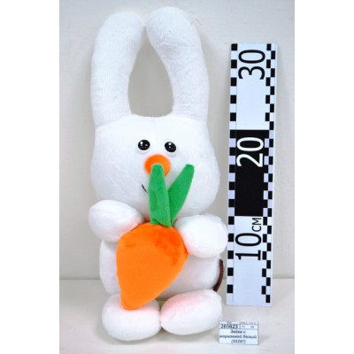 Зайка с морковкой белый (55297) Зайка с морковкой белый (55297)