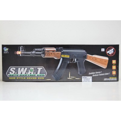 Автомат Калашникова на батарейках АК-47 с гильзами АК47-1 в коробке *6 гб Автомат Калашникова на батарейках АК-47 с гильзами АК47-1 в коробке *6 гб