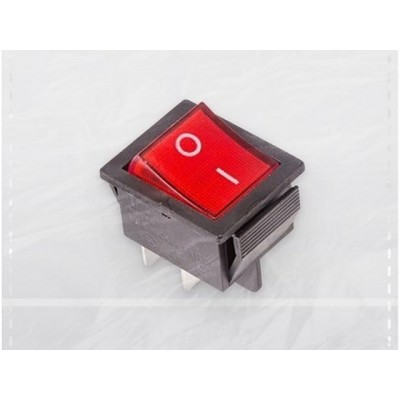 Выключатель ON-OFF красный с подсветкой, 220В 16А, Rexant, 36-2330-1 Выключатель ON-OFF красный с подсветкой, 220В 16А, Rexant, 36-2330-1