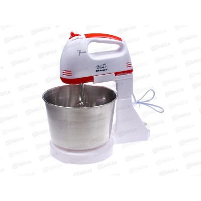 Миксер электрический  SА-6313СSR 250Вт