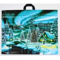 Пакет сумка Новый Год 71*55 Дивный лес *25/200