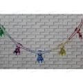 Гирлянда фольга 12*12см Олень (045988) *10 Гирлянда фольга 12*12см Олень (045988) *10