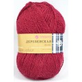 Пряжа Деревенская бордо шерсть100% 100гр 250м 07 Пряжа Деревенская бордо шерсть100% 100гр 250м 07