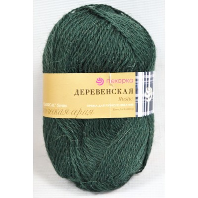 Пряжа Деревенская лавр шерсть100% 100гр 250м 381 Пряжа Деревенская лавр шерсть100% 100гр 250м 381