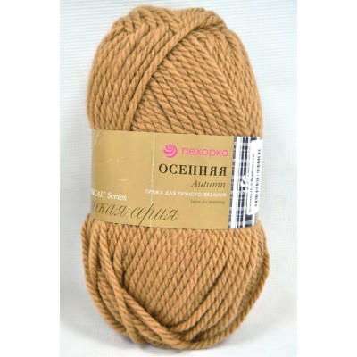 Пряжа Осенняя верблюжий шерсть25% акрил объемный75% 200гр 150м 412 Пряжа Осенняя верблюжий шерсть25% акрил объемный75% 200гр 150м 412