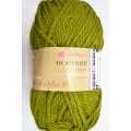 Пряжа Осенняя светло-оливковый шерсть25% акрил объемный75% 200гр 150м 448 Пряжа Осенняя светло-оливковый шерсть25% акрил объемный75% 200гр 150м 448