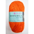 Пряжа Жемчужная оранжевый хлопок50% вискоза50% 100гр 425м 284 Пряжа Жемчужная оранжевый хлопок50% вискоза50% 100гр 425м 284