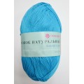 Пряжа Хлопок светлая бирюза хлопок100% 100гр 425м 223
