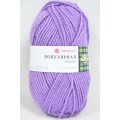Пряжа Популярная светлая фиалка шерсть50% акрил объемный50% 100гр 133м 389 Пряжа Популярная светлая фиалка шерсть50% акрил объемный50% 100гр 133м 389