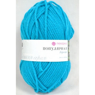 Пряжа Популярная темная бирюза шерсть50% акрил объемный50% 100гр 133м 45 Пряжа Популярная темная бирюза шерсть50% акрил объемный50% 100гр 133м 45