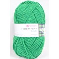 Пряжа Популярная ярко- зелёная шерсть50% акрил объемный50% 100гр 133м 480
