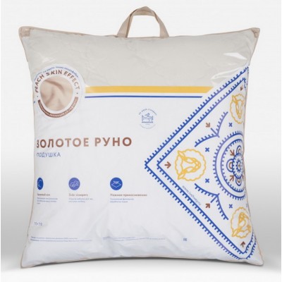 Подушка Золотое руно 70*70 упругая 100% полиэстан ПЗР-7718 Подушка Золотое руно 70*70 упругая 100% полиэстан ПЗР-7718
