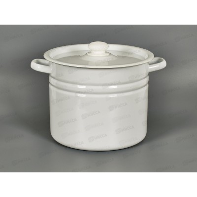 Кастрюля 9,0л цилиндрическая светлая с пластмассовой кнопкой С41622.3