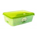 Емкость для продуктов "Браво" прямоугольная 1,35л GR1069ОЛ-ВЛД *40