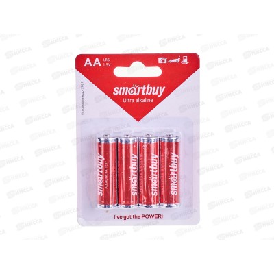 Батарейки SmartBuy LR6/4B *4/48/480 Батарейки SmartBuy LR6/4B *4/48/480