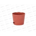 Горшок для цветов с поддоном 0,4л терракотовый *45 ИНТ Горшок для цветов с поддоном 0,4л терракотовый *45 ИНТ