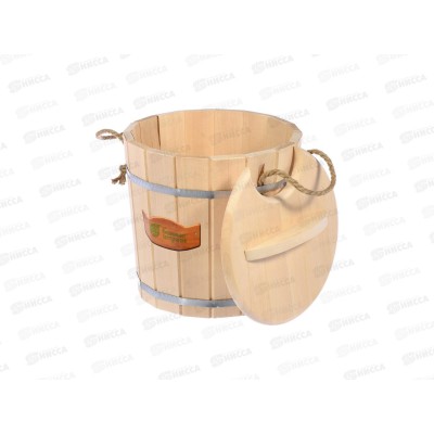 Запарник 15 литров с крышкой &quotБанные штучки&quot 03592  *1