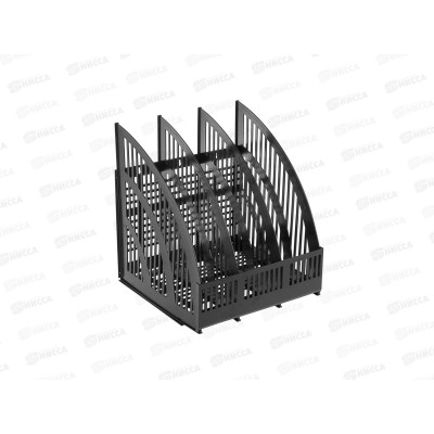 Лоток вертикальный 3 секции СТАММ Line черный, ЛТ454/ЛТВ-01470 *17 Лоток вертикальный 3 секции СТАММ Line черный, ЛТ454/ЛТВ-01470 *17