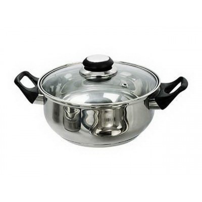 Кастрюля 2,1л Стрейтон стеклянная крышка 822-118 г