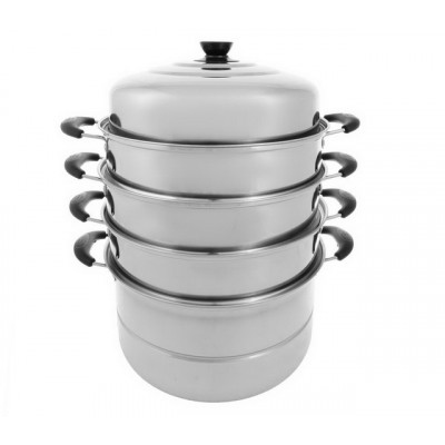 Мантоварка 30см нержавеющая сталь 4 яруса 822-129 *4 г Мантоварка 30см нержавеющая сталь 4 яруса 822-129 *4 г