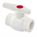Кран шаровый полипропиленовый DN32, Aqualink, 03621 *10/30 Кран шаровый полипропиленовый DN32, Aqualink, 03621 *10/30