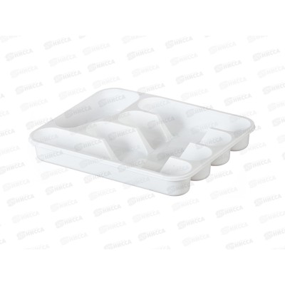 Лоток для столовых приборов Белый М1140 *30 Лоток для столовых приборов Белый М1140 *30