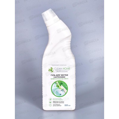 CLEAN HOME Гель для чистки сантехники 800мл *12 CLEAN HOME Гель для чистки сантехники 800мл *12