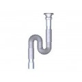 Гофросифон 1 1/4&quotх50 удлиненный с нержавеющей решеткой, F212 *60