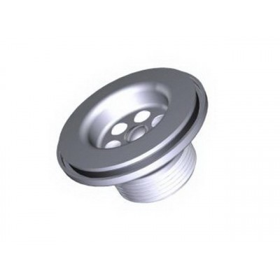 Выпуск 1 1/4&quot с нержавеющей сеткой белый, NV114-70-MR   *70