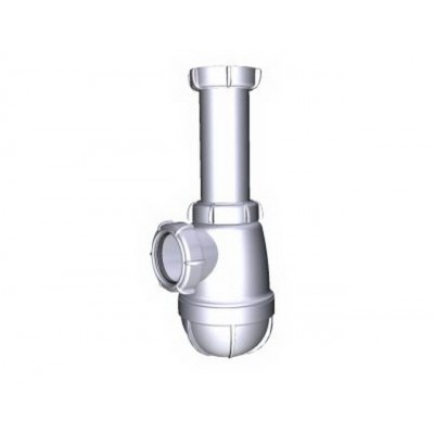 Сифон большой без выпуска  1 1/2" х 40  В0120   *60