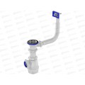 Сифон для кухни 1 1/2" х 40 с переливом B0150 *35 Сифон для кухни 1 1/2" х 40 с переливом B0150 *35