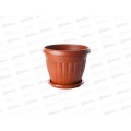 Кашпо Баргузин 2,5л терракотовый Ангарск *15 Кашпо Баргузин 2,5л терракотовый Ангарск *15