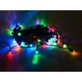 Гирлянда 5м, "Шары ледяные малые",40 диодов, цветные,черный провод, AL-8607 *100 Гирлянда 5м, "Шары ледяные малые",40 диодов, цветные,черный провод, AL-8607 *100