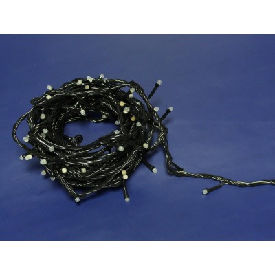 Гирлянда 9м,&quotКапля ледяная&quot,100 диодов, разноцветные, черный провод, AL-8608 *100