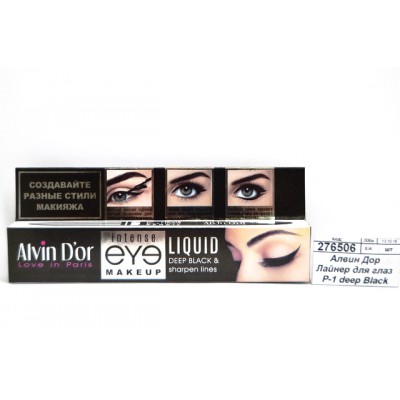 Алвин Дор Лайнер для глаз P-7 deep Black Алвин Дор Лайнер для глаз P-7 deep Black