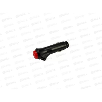Штекер автоприкуривателя с кнопкой 12/24В, 3А, Rexant, 16-0205 *10 Штекер автоприкуривателя с кнопкой 12/24В, 3А, Rexant, 16-0205 *10