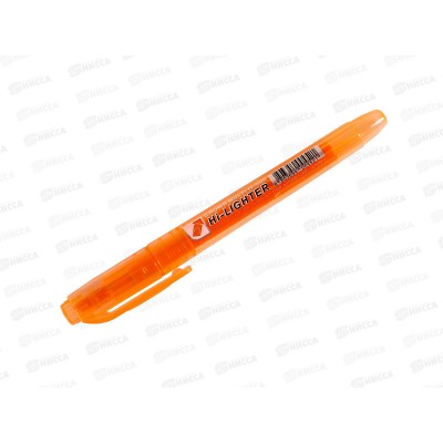Маркер CROWN Multi Hi-Lighter текстовый оранжевый, 1-4мм, H-500 *12