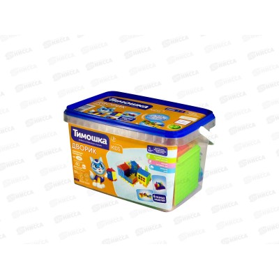 Конструктор Тимошка "Дворик" 40 деталей, 054 Конструктор Тимошка "Дворик" 40 деталей, 054