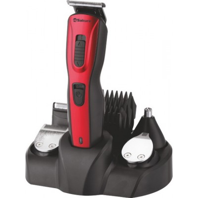 Триммер SA-5523R универсальный 10 насадок, аккумулятор