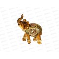 Сувенир "Африканский слон в золотом полотне" 8,5*7*3см микс 3441624 Сувенир "Африканский слон в золотом полотне" 8,5*7*3см микс 3441624