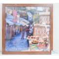 Фоторамка 25*25 красное дерево 3N00 *8
