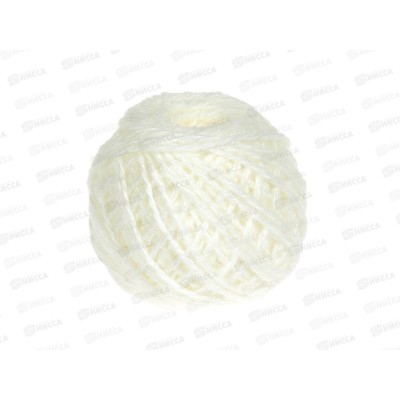 Пряжа 100% акрил 50гр130м (белый) 11*10